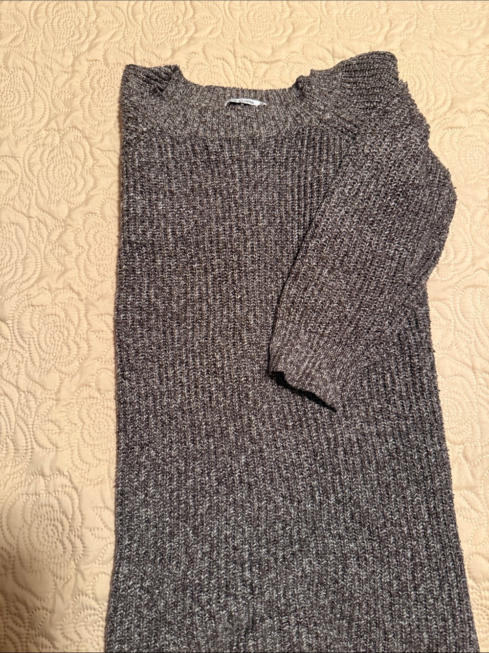 Pink Clover Brown Knit Women's Sweater